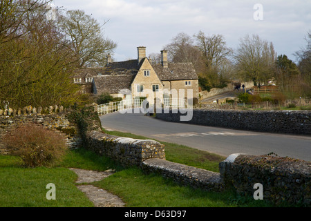 Petite ville de Fairford dans Gloucestershire Banque D'Images