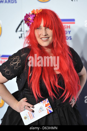 Jane Goldman British Comedy Awards tenue à La Fontaine. StudiosArrivals Londres, Angleterre Banque D'Images