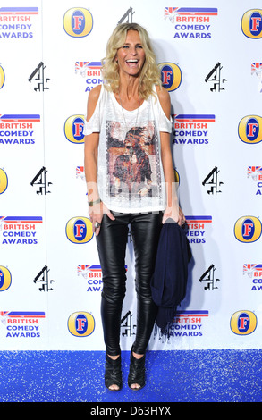 Ulrika Johnson British Comedy Awards tenue à La Fontaine Studios - Arrivées. Londres, Angleterre - 16.12.11 Banque D'Images