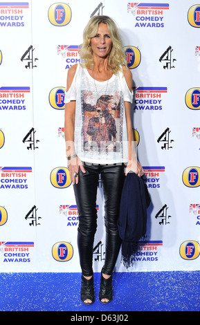 Ulrika Johnson British Comedy Awards tenue à La Fontaine Studios - Arrivées. Londres, Angleterre - 16.12.11 Banque D'Images