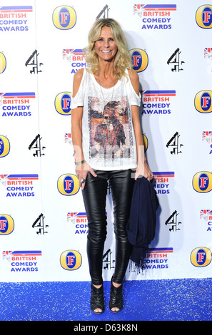 Ulrika Johnson British Comedy Awards tenue à La Fontaine Studios - Arrivées. Londres, Angleterre - 16.12.11 Banque D'Images