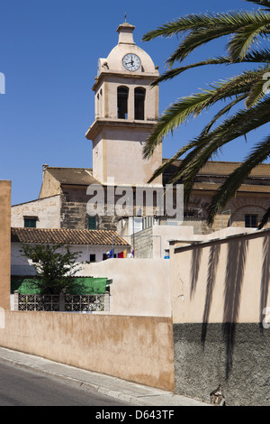 Chirch de Capdepera Majorque Banque D'Images