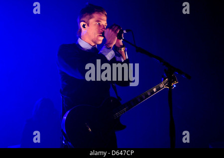 Paul Banks Interpol en concert à l'O2 Academy Bournemouth Bournemouth, Angleterre Banque D'Images