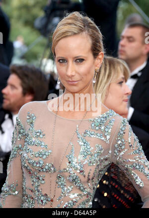 Socialite britannique Lady Victoria Hervey arrive à la première de "Sur la route" au cours de la 65e Festival de Cannes au Palm Beach de Cannes, France, le 23 mai 2012. Photo : Hubert Boesl Banque D'Images