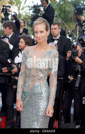 Socialite britannique Lady Victoria Hervey arrive à la première de "Sur la route" au cours de la 65e Festival de Cannes au Palm Beach de Cannes, France, le 23 mai 2012. Photo : Hubert Boesl Banque D'Images