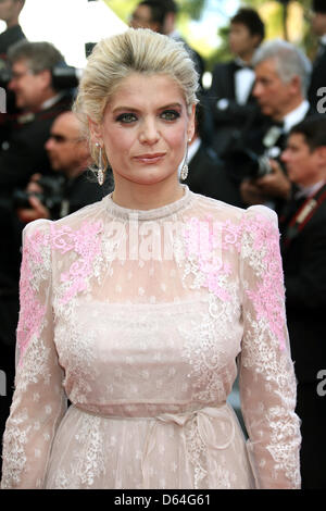 Angela Ismailos Directeur arrive à la première de 'Mud' au cours de la 65e Festival de Cannes au Palais des Festivals de Cannes, France, le 26 mai 2012. Photo : Hubert Boesl Banque D'Images