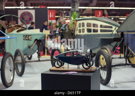 Paris, France - 06 février : voiture rétro au Salon Rétromobile, Février 06, 2013 Paris, France. Banque D'Images