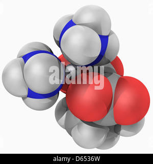 Carboplatine molécule pharmaceutique Banque D'Images