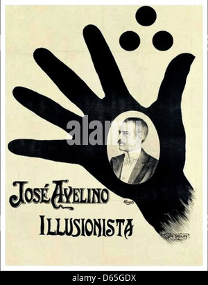 José Avelino. Illusionista Banque D'Images