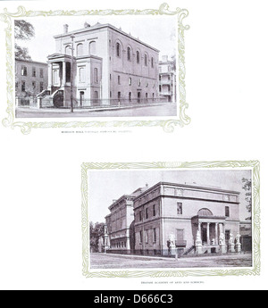 Un croquis de Savannah, historique et topographique (1899) Banque D'Images