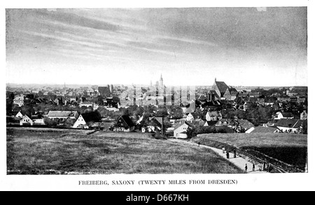 Rêverie d'un étudiant ; un album de Saxe jours Freiberg (près de Dresde) (1920) Banque D'Images