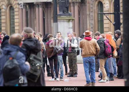 Parti de Margaret Thatcher, Glasgow 2013 Banque D'Images