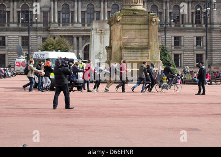 Parti de Margaret Thatcher, Glasgow 2013 Banque D'Images