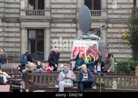 Parti de Margaret Thatcher, Glasgow 2013 Banque D'Images