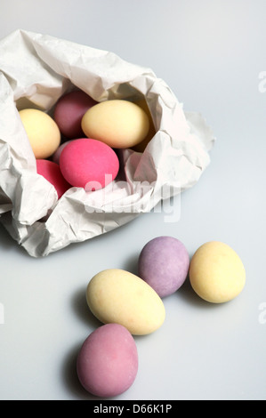 Close-up de dragées assorties Banque D'Images