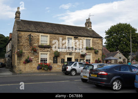 Le Peacock public House Pub à Bakewell Derbyshire Angleterre pub de campagne anglais Banque D'Images