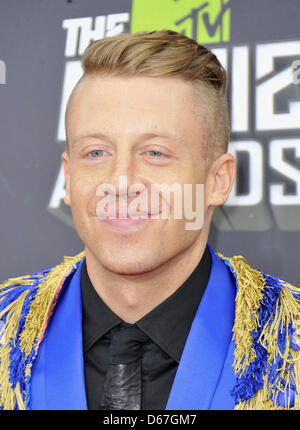 Los Angeles, Californie, États-Unis, le 14 avril 2013. Sexion d'assister à la 2013 MTV Movie Awards - Arrivals tenu au Sony Pictures Studios à Culver City. Image Crédit : Crédit : D. Long/Globe Photos/ZUMAPRESS.com/Alamy Live News Banque D'Images