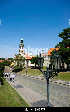 Le complexe Loreta est représenté à Prague, République tchèque, 18 juin 2012. Photo : Arno Burgi Banque D'Images