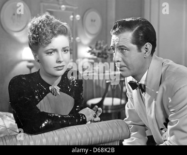 RHAPSODY IN BLUE 1945 Warner Bros film avec Joan Leslie et Bill Kennedy Banque D'Images