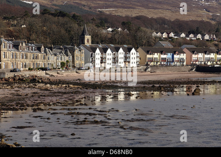 Fairlie, village sur le sentier côtier d'Ayrshire à côté du Firth of Clyde, North Ayrshire, Écosse, Royaume-Uni Banque D'Images