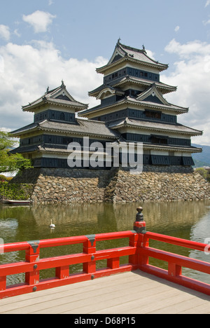 Château de Matsumoto, Matsumoto, Nagano, Japon Banque D'Images