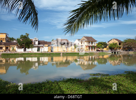 Ancienne ville de Hoi An au Vietnam Banque D'Images