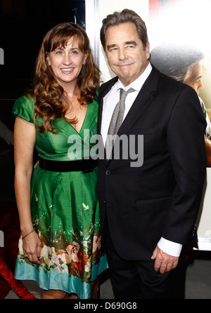 Beau Bridges et femme Wendy Deruelle Premiere de 'Les Descendants' à Samuel Goldwyn Theatre à Beverly Hills - Los Arrivées Banque D'Images