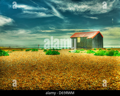 Farmhouse in rural landscape Banque D'Images