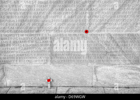 Le monument commémoratif du Canada à Vimy est un site commémoratif en France dédiée à la mémoire de membres de la Force expéditionnaire du Canada Banque D'Images