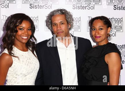 Gabrielle Union, Khary Lazarre-White, Tracee Ellis Ross La Fraternité/soeur Sol's Bro/Sis vient à Hollywood Fundraiser - Banque D'Images