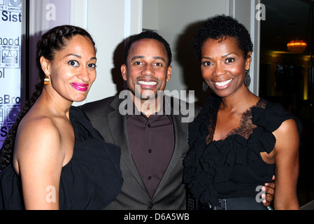 Tracee Ellis Ross, Hill Harper,Vanessa Williams La Fraternité/soeur Sol's Bro/SIS s'agit de collecte de fonds d'Hollywood, Los Angeles Banque D'Images