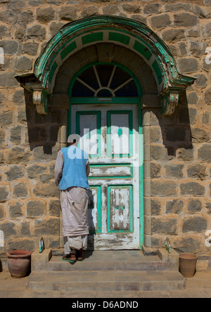 Hôtel Old English, Erkowit, Soudan Banque D'Images