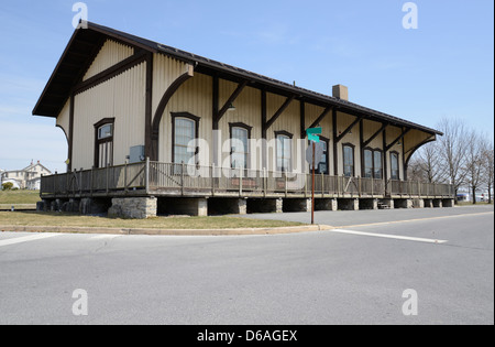 Gare à Kutztown, Pennsylvanie Kutztown Banque D'Images