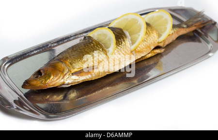 poisson fumé Banque D'Images