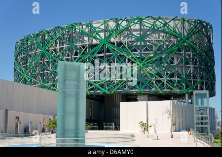 Extérieur de la nouvelle Gran Museo del Mundo Maya de Mérida ou grand musée du monde maya à Merida, Yucatan, Mexique Banque D'Images