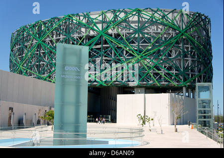 Extérieur de la nouvelle Gran Museo del Mundo Maya de Mérida ou grand musée du monde maya à Merida, Yucatan, Mexique Banque D'Images