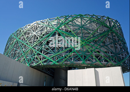 Extérieur de la nouvelle Gran Museo del Mundo Maya de Mérida ou grand musée du monde maya à Merida, Yucatan, Mexique Banque D'Images