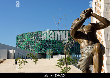 Extérieur de la nouvelle Gran Museo del Mundo Maya de Mérida ou grand musée du monde maya à Merida, Yucatan, Mexique Banque D'Images