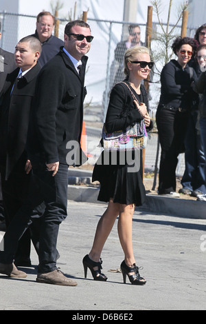 Liev Schreiber et Naomi Watts Le Film Independent Spirit Awards à Santa Monica Los arrivées BeachOutside Banque D'Images