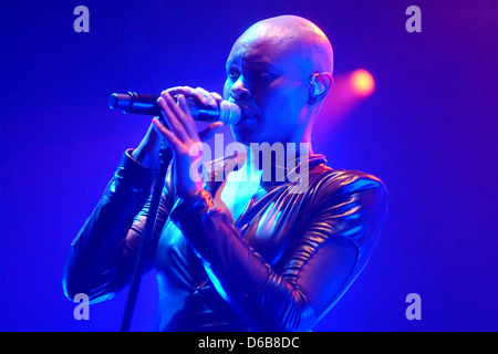 Skunk Anansie il se produit à un concert sold out à l'Heineken Music Hall Amsterdam, Holland Banque D'Images