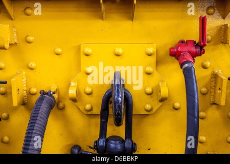 Couplage de train Banque D'Images