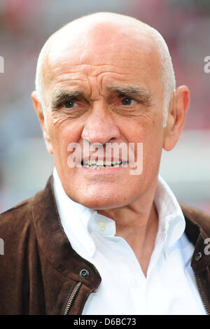 Le Président Martin d'Hanovre le genre vu au cours de la Bundesliga match de foot entre Hanovre et 96 Schalke 04 à l'AWD-Arena à Hanovre, Allemagne, 26 août 2012. Photo : Revierfoto Banque D'Images