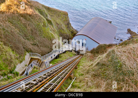 Station de Sauvetage de lézard, Cornwall, UK Banque D'Images