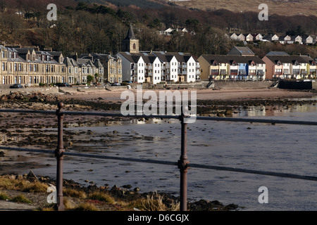 Fairlie, village sur le sentier côtier d'Ayrshire à côté du Firth of Clyde, North Ayrshire, Écosse, Royaume-Uni Banque D'Images