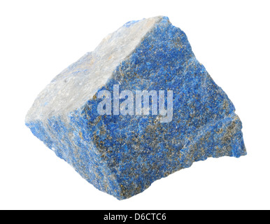Collection de minéraux : Lapis lazuli. Banque D'Images