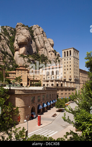 Le monastère de Montserrat, Barcelone, Espagne Banque D'Images