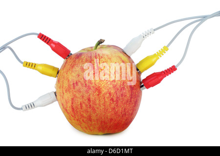 Réseau de Apple Banque D'Images