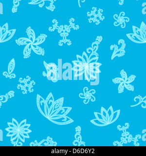 Abstract background transparent bleu Banque D'Images