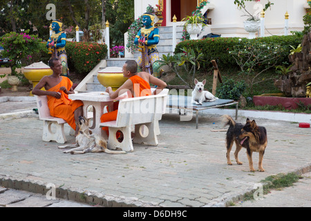 Wat Suwan Khiri Khet Temple Bouddhiste - Karon Beach - Phuket - Thaïlande Banque D'Images