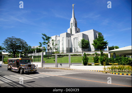 L'Église de Jésus-Christ des Saints des derniers jours la ville de Cebu aux Philippines Banque D'Images